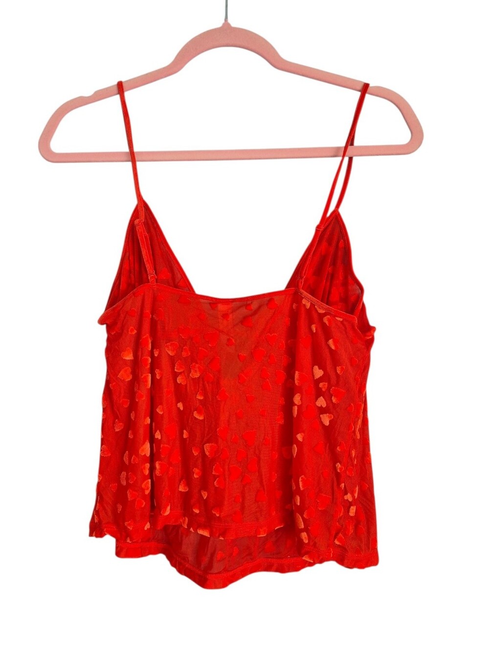 SKIMS Sheer Velvet Heart Cami And Pant Set - Picture 4 of 16